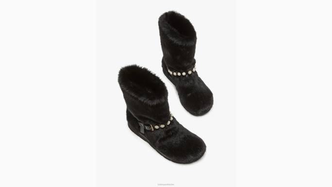 žene Kate Spade crno Oslo čizme obuća 04HN670