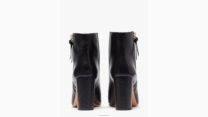 žene Kate Spade crno čizmice s čvorovima obuća 04HN650