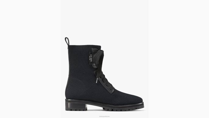 žene Kate Spade crno merigue čizme obuća 04HN618