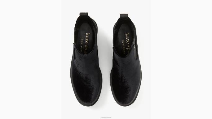 žene Kate Spade crno winnie čizme obuća 04HN616
