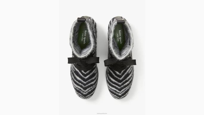 žene Kate Spade zebra blk/krem merigue borbene čizme obuća 04HN662