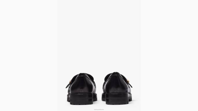 žene Kate Spade crno otmjene mokasinke obuća 04HN675
