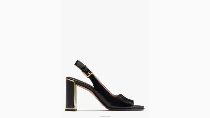 žene Kate Spade crno merritt slingback pumpe obuća 04HN571