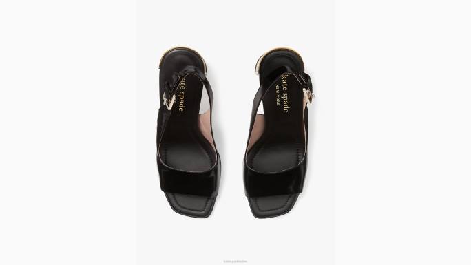 žene Kate Spade crno merritt slingback pumpe obuća 04HN571