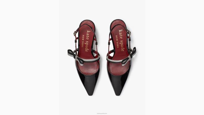 žene Kate Spade crno pumpe za maricu obuća 04HN590