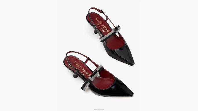 žene Kate Spade crno pumpe za maricu obuća 04HN590