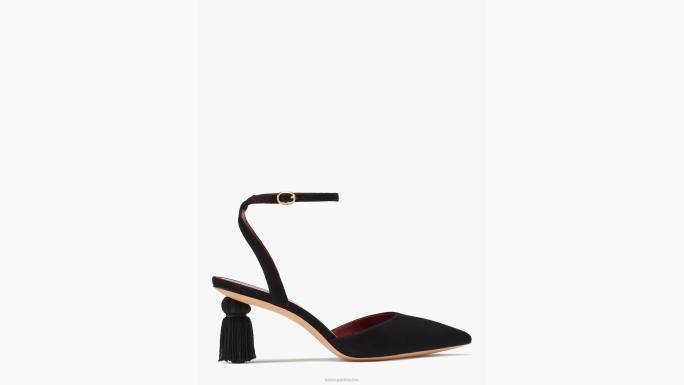 žene Kate Spade crno voila pumpe obuća 04HN632