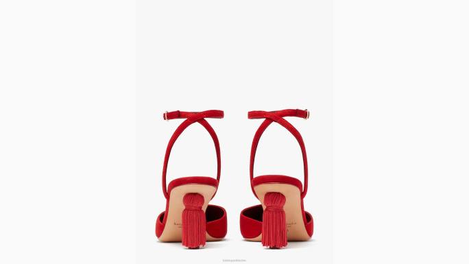 žene Kate Spade duboko rubin voila pumpe obuća 04HN633