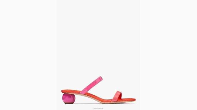 žene Kate Spade energetski roza multi palm springs klizne sandale obuća 04HN496