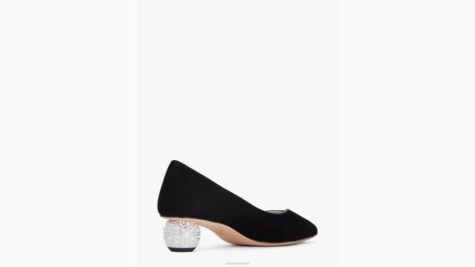 žene Kate Spade crno rubin pumpe obuća 04HN600