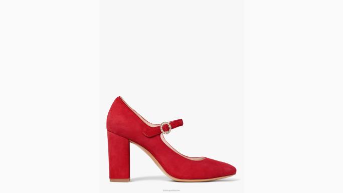 žene Kate Spade motor crveni marlene pumpe obuća 04HN631