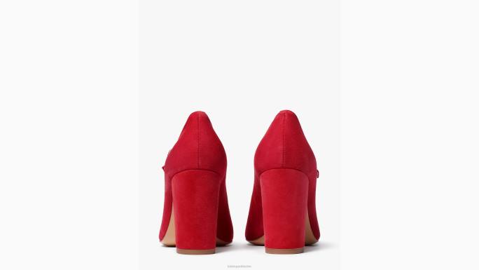 žene Kate Spade motor crveni marlene pumpe obuća 04HN631