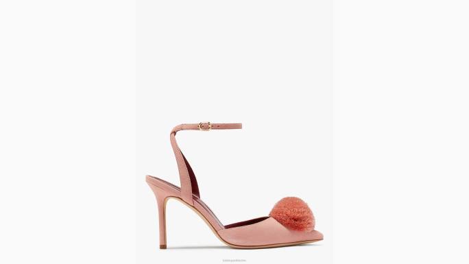 žene Kate Spade plesačica ružičasta amour pom pumpice obuća 04HN637
