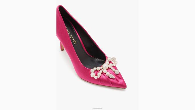 žene Kate Spade roza šljiva elodie pumpe obuća 04HN607