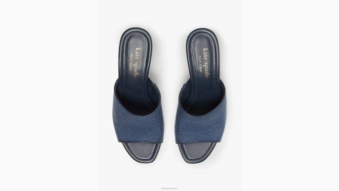žene Kate Spade blejzer plavi malibu ljetne sandale obuća 04HN531
