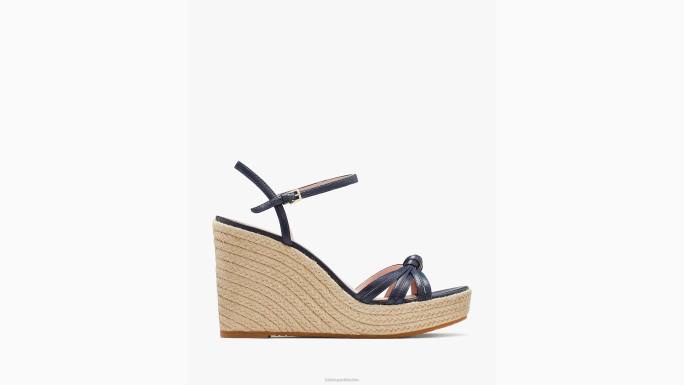 žene Kate Spade blejzer plavi tessa espadrile klinovi obuća 04HN512
