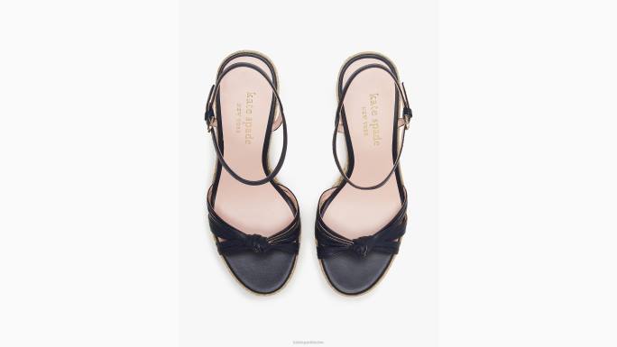 žene Kate Spade blejzer plavi tessa espadrile klinovi obuća 04HN512