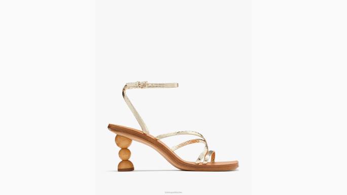žene Kate Spade blijedo zlato charmer sandale obuća 04HN528