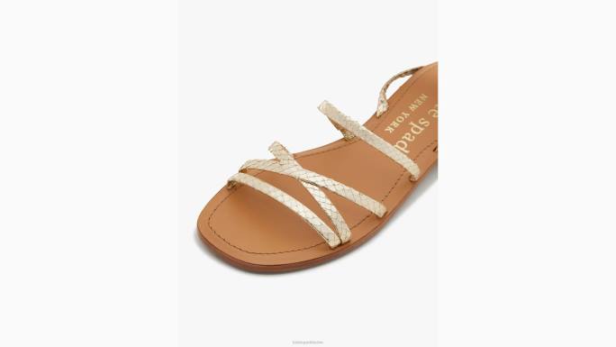 žene Kate Spade blijedo zlato cove sandale obuća 04HN500