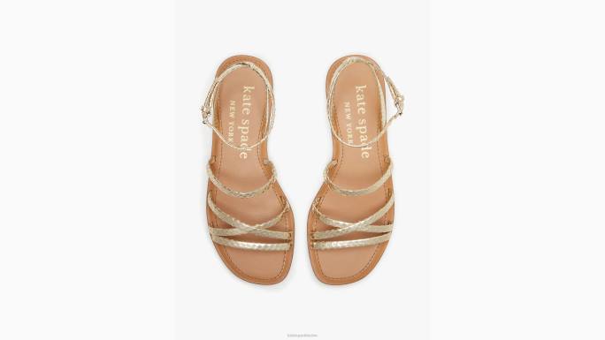 žene Kate Spade blijedo zlato cove sandale obuća 04HN500