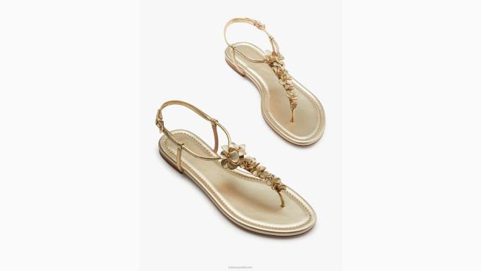žene Kate Spade blijedo zlato rosalie sandale obuća 04HN536