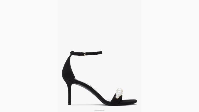 žene Kate Spade crno avalinske sandale obuća 04HN648