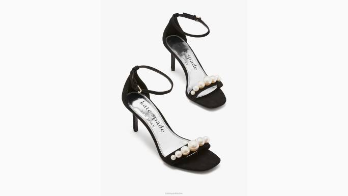 žene Kate Spade crno avalinske sandale obuća 04HN648