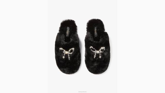 žene Kate Spade crno noelle papuče obuća 04HN674