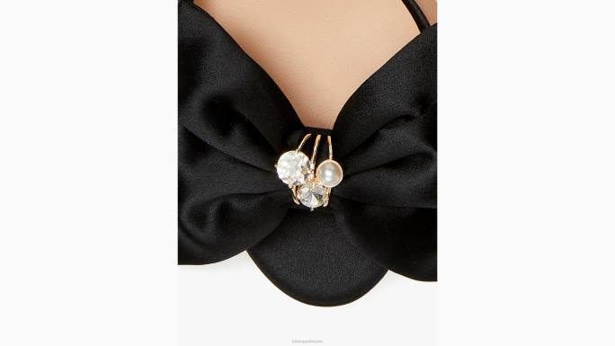 žene Kate Spade crno sretno obuj cipele obuća 04HN556