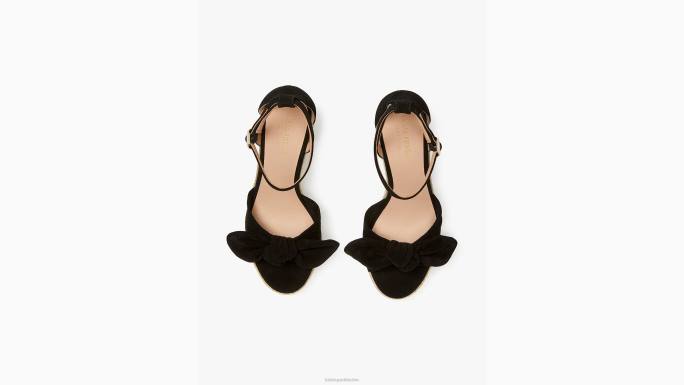 žene Kate Spade crno tianna platformski klinovi obuća 04HN503