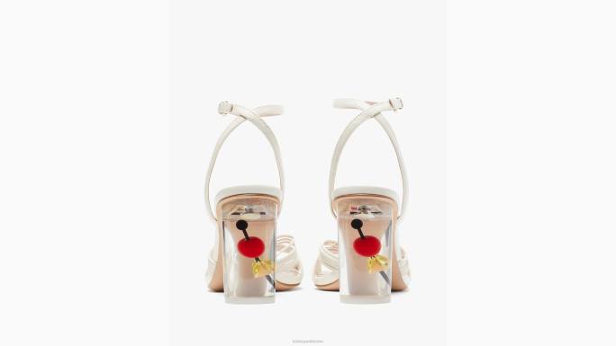 žene Kate Spade krema happy hour sandale obuća 04HN549