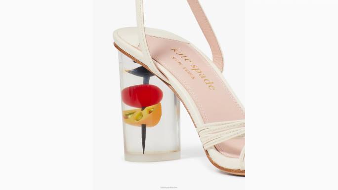 žene Kate Spade krema happy hour sandale obuća 04HN549