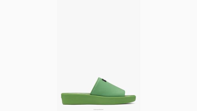 žene Kate Spade ks zelena spree klizne sandale obuća 04HN518