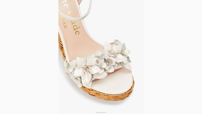 žene Kate Spade pergament fiori platformski klinovi obuća 04HN510
