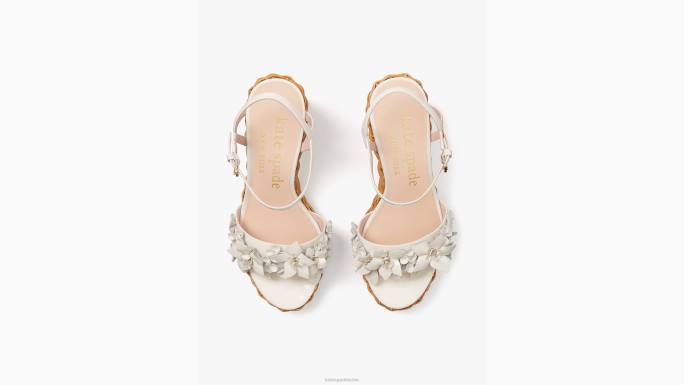 žene Kate Spade pergament fiori platformski klinovi obuća 04HN510