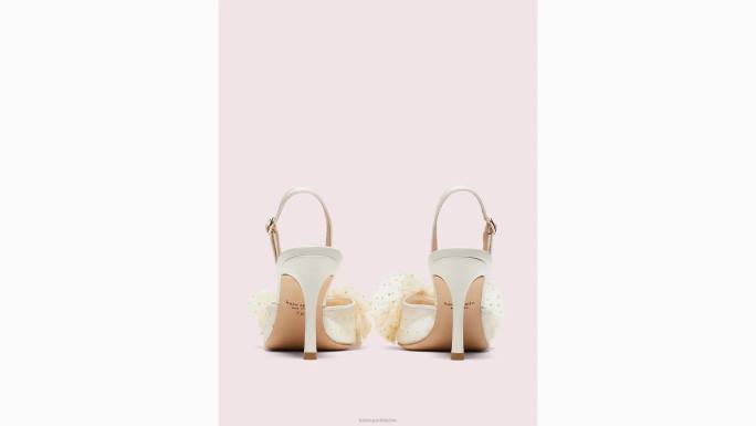 žene Kate Spade pergament svadbene svjetlucave potpetice obuća 04HN576
