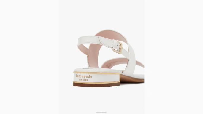 žene Kate Spade prava bijela merritt sandale obuća 04HN483