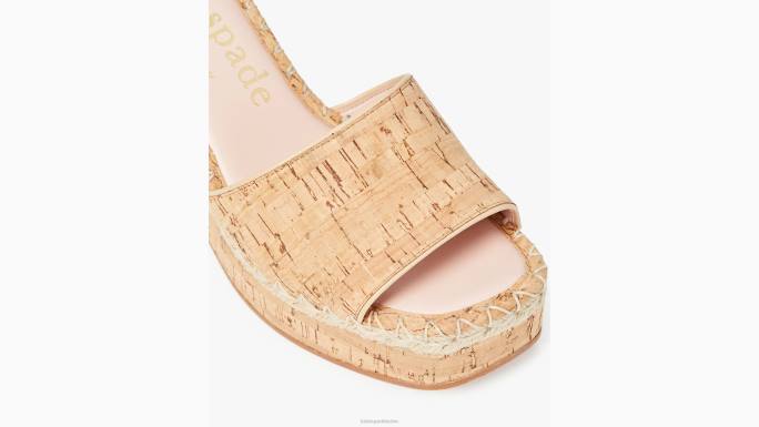 žene Kate Spade prirodni cosette klizne sandale obuća 04HN494