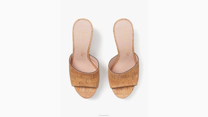 žene Kate Spade prirodni multi penelope platform klinovi obuća 04HN493