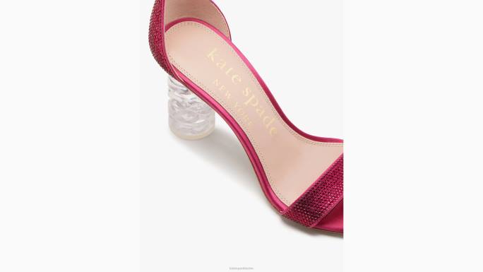 žene Kate Spade roza šljiva alora pave sandale obuća 04HN605