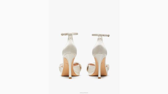 žene Kate Spade slonovača sandale s mašnom za mladenke obuća 04HN508