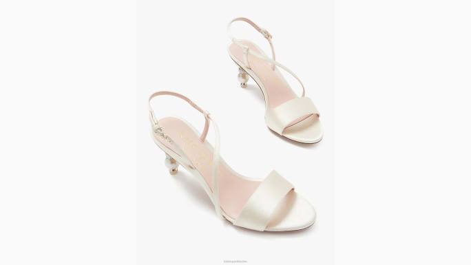 žene Kate Spade slonovača svjetlucaju i sjaje sandale obuća 04HN570