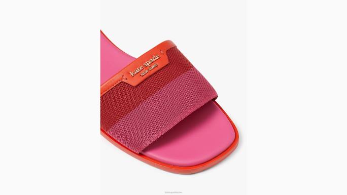 žene Kate Spade svečana ružičasta/nasljedna rajčica bljeskalice sandale obuća 04HN498