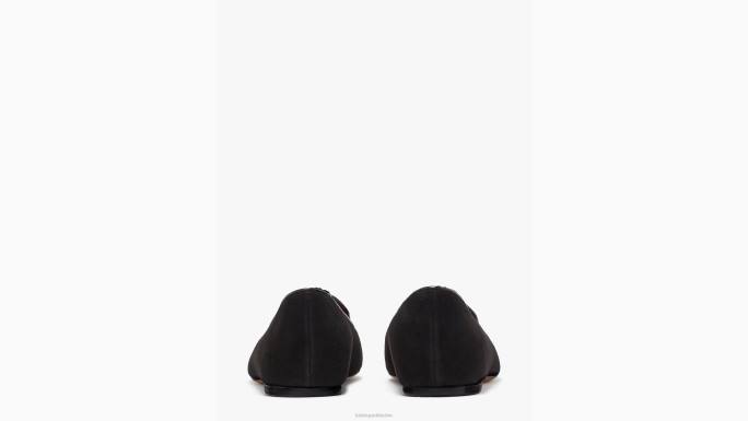 žene Kate Spade crno obožavam stanove obuća 04HN643