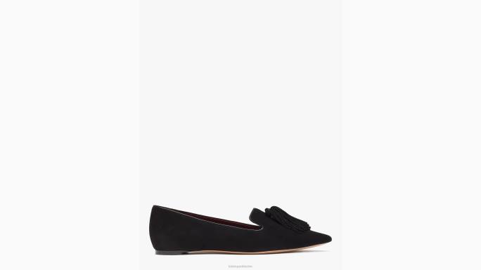 žene Kate Spade crno obožavam stanove obuća 04HN643