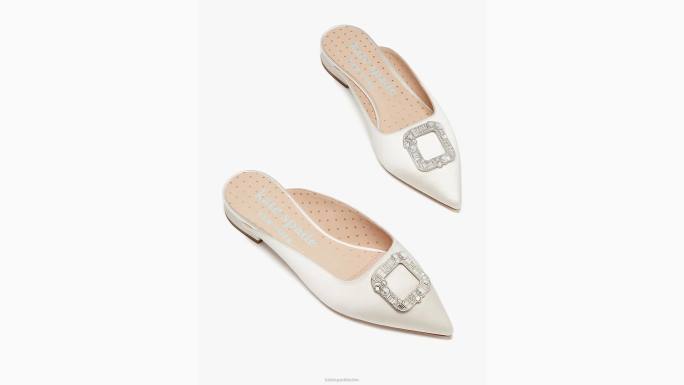 žene Kate Spade nevjesta od slonovače zakopčati stanove obuća 04HN627