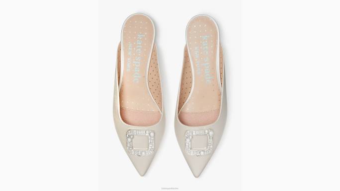 žene Kate Spade nevjesta od slonovače zakopčati stanove obuća 04HN627