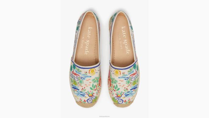 žene Kate Spade odmor na obali espadrile za odmor na obali obuća 04HN526