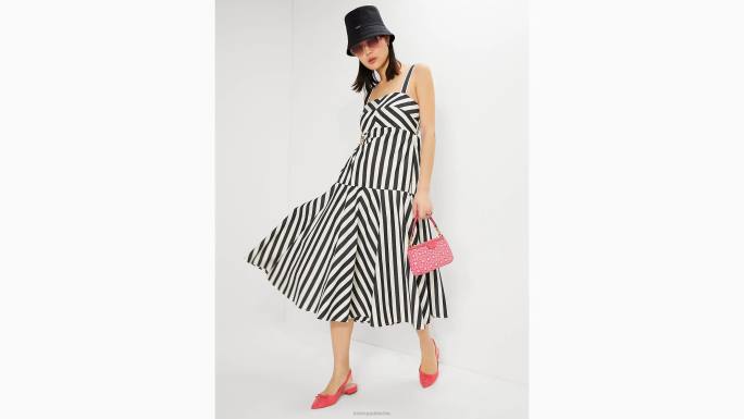žene Kate Spade ružičasti papar u zrnu veronika stanovi obuća 04HN490