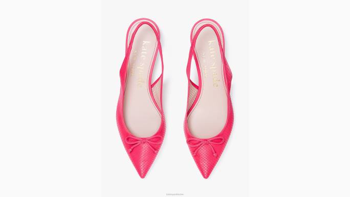 žene Kate Spade ružičasti papar u zrnu veronika stanovi obuća 04HN490